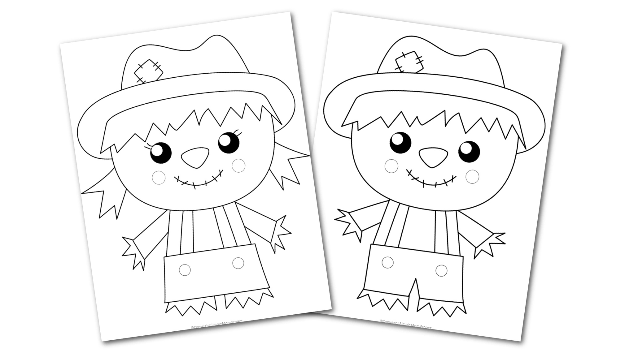 Free Printable Scarecrow Template – Simple Mom Project regarding Free Scarecrow Template Printable