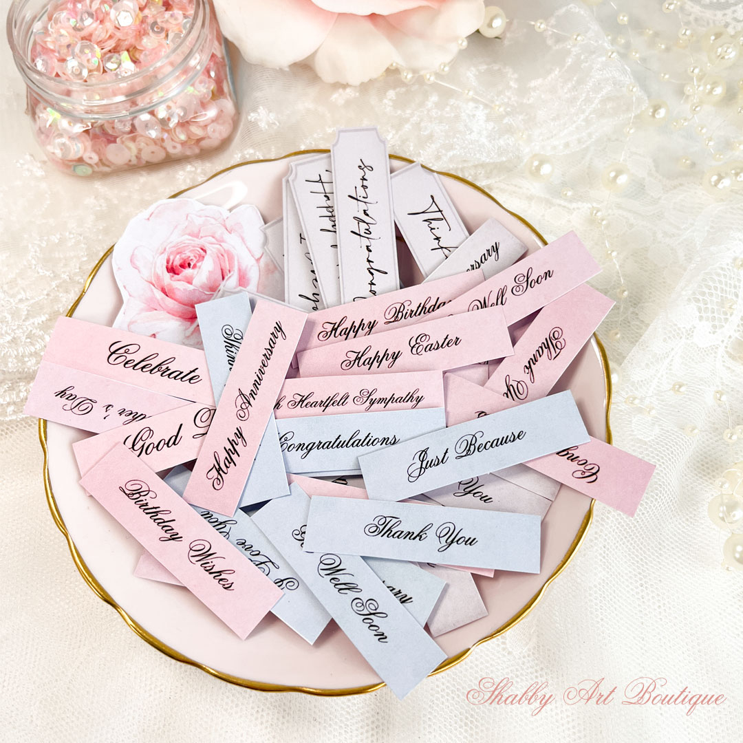 Free Printable Sentiments For Card Making - Shabby Art Boutique for Free Printable Greeting Card Sentiments