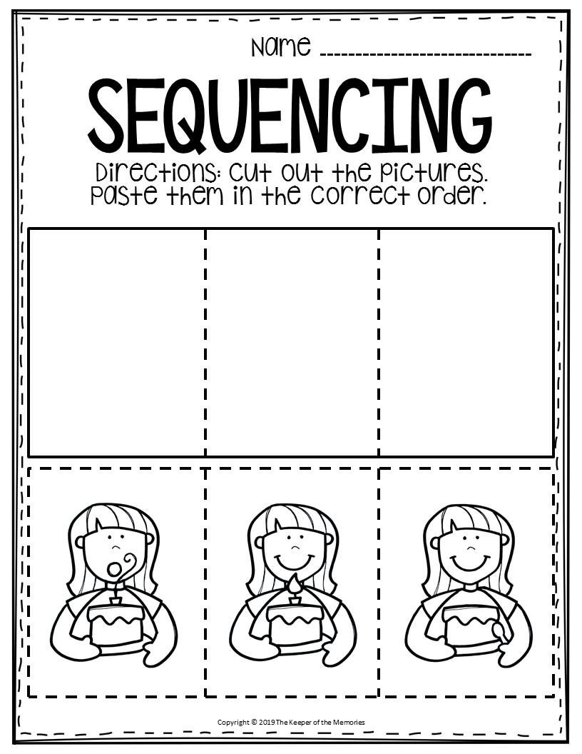 Free Printable Sequence Of Events Worksheets | Sequencing within Free Printable Sequencing Worksheets For Kindergarten