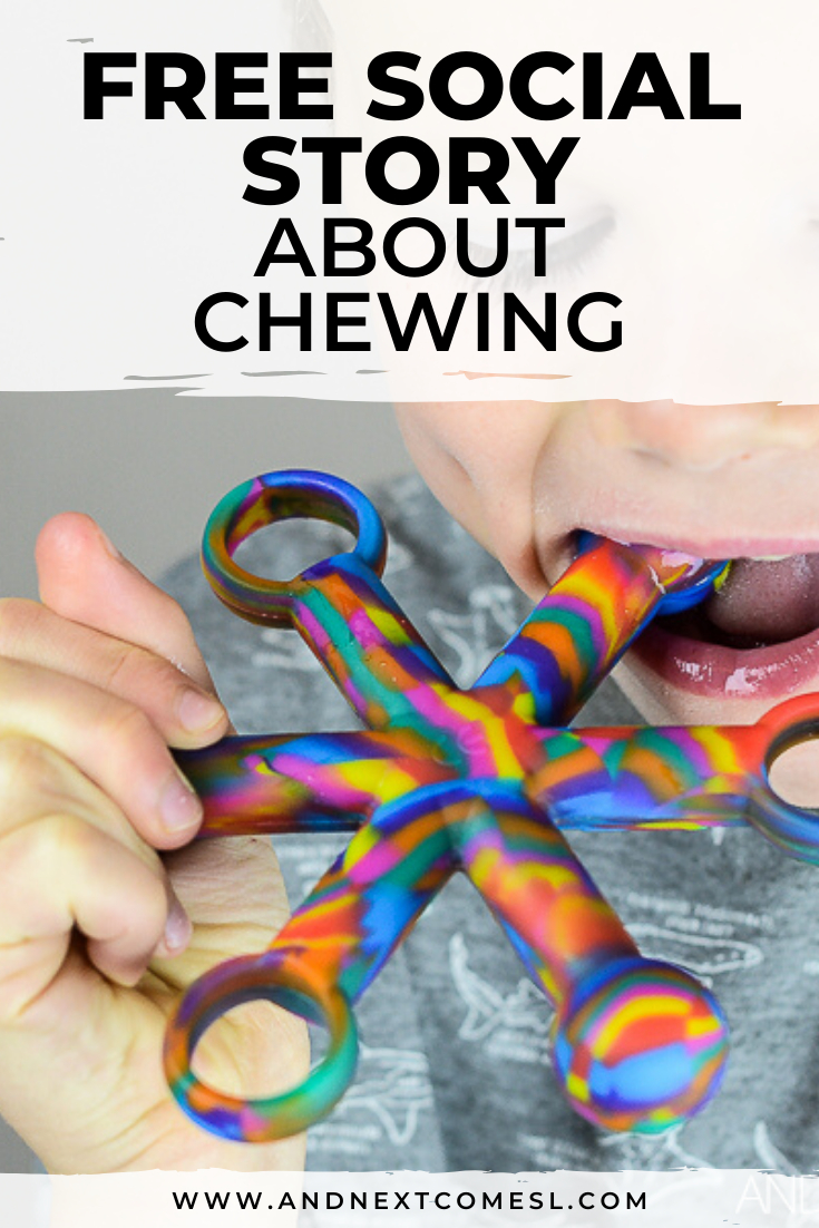 Free Printable Social Story About Chewing | And Next Comes L pertaining to Free Printable Sensory Stories