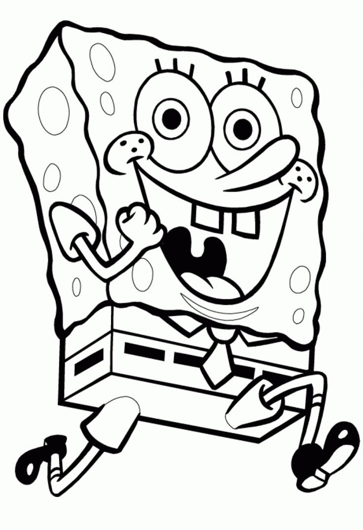 Free Printable Spongebob Squarepants Coloring Pages For Kids throughout Spongebob Squarepants Coloring Pages Free Printable