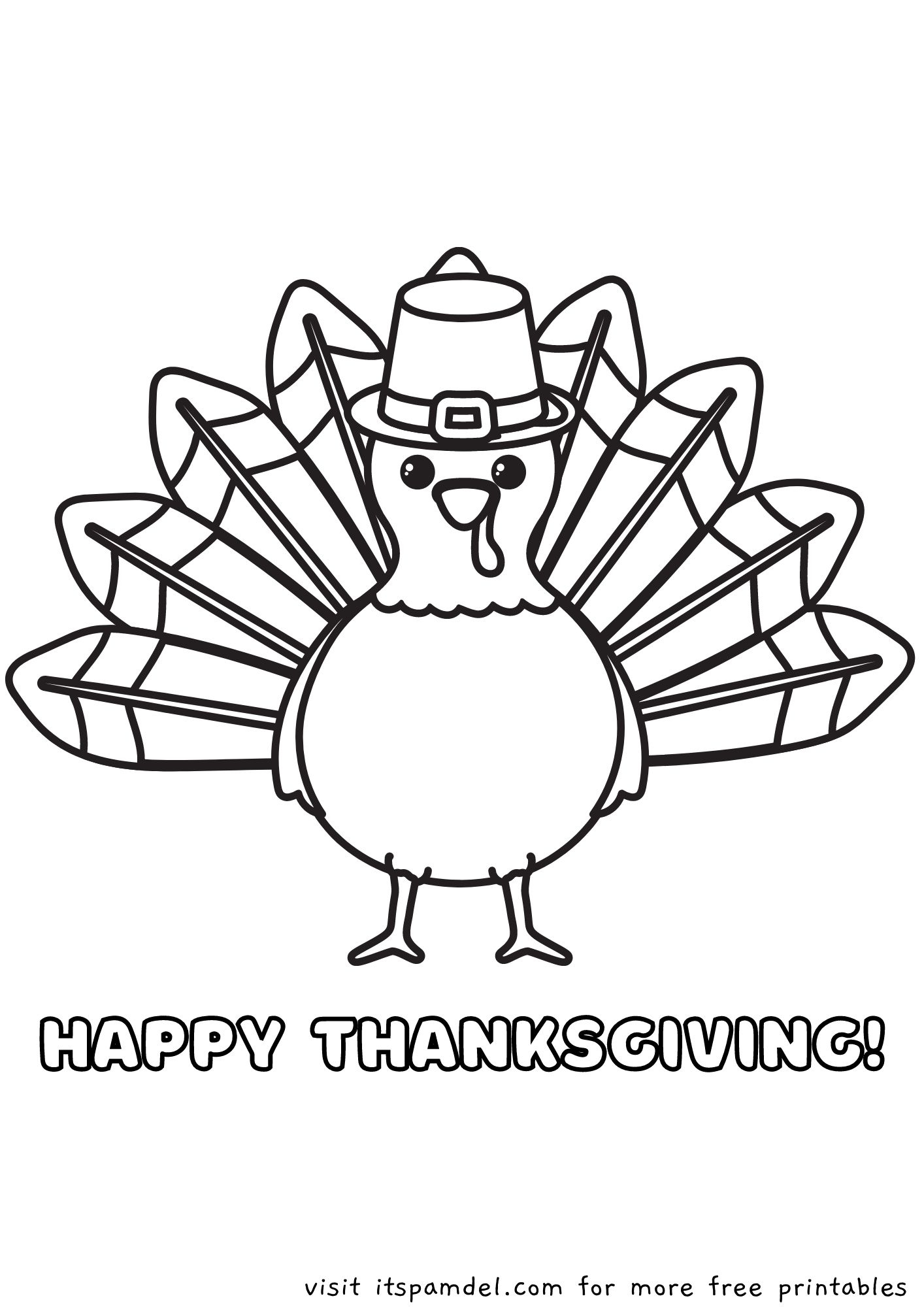 Free Printable: Thanksgiving Coloring Pages For Kids | It&amp;#039;S Pam Del for Free Printable for Thanksgiving