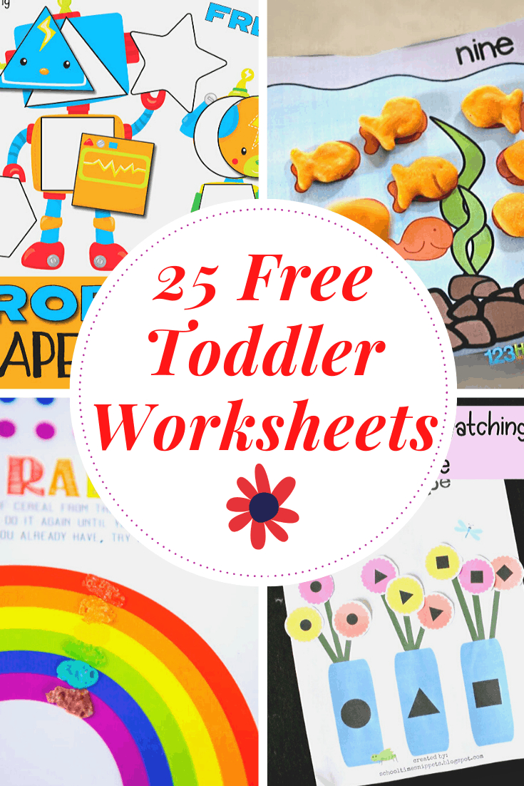 Free Printable Toddler Worksheets | Letters, Numbers, Shapes, Colors inside Toddler Learning Activities Printable Free