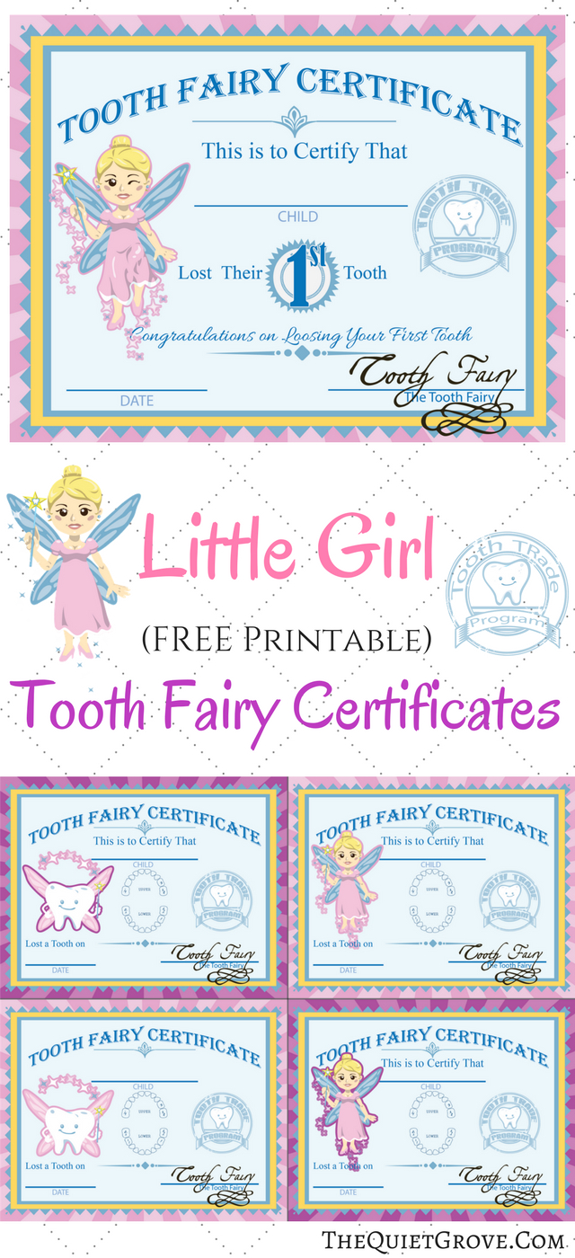 Free Printable Tooth Fairy Certificates | Celebrate Your Child&amp;#039;S inside Free Printable Tooth Fairy Certificate