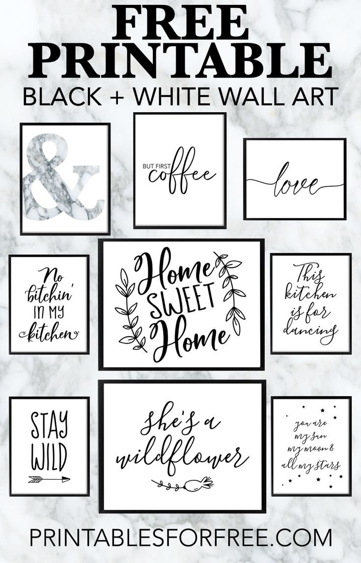 Free Printable Wall Art - Free Art Downloads | Wall Decor intended for Free Printable Decor