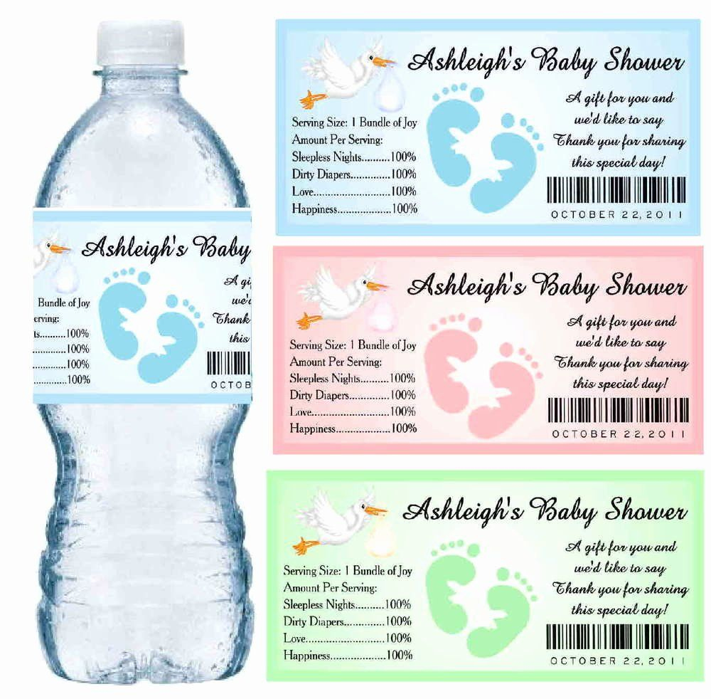 Free Printable Water Bottle Labels For Baby Shower Best Of 30 Baby regarding Free Printable Baby Shower Label Templates