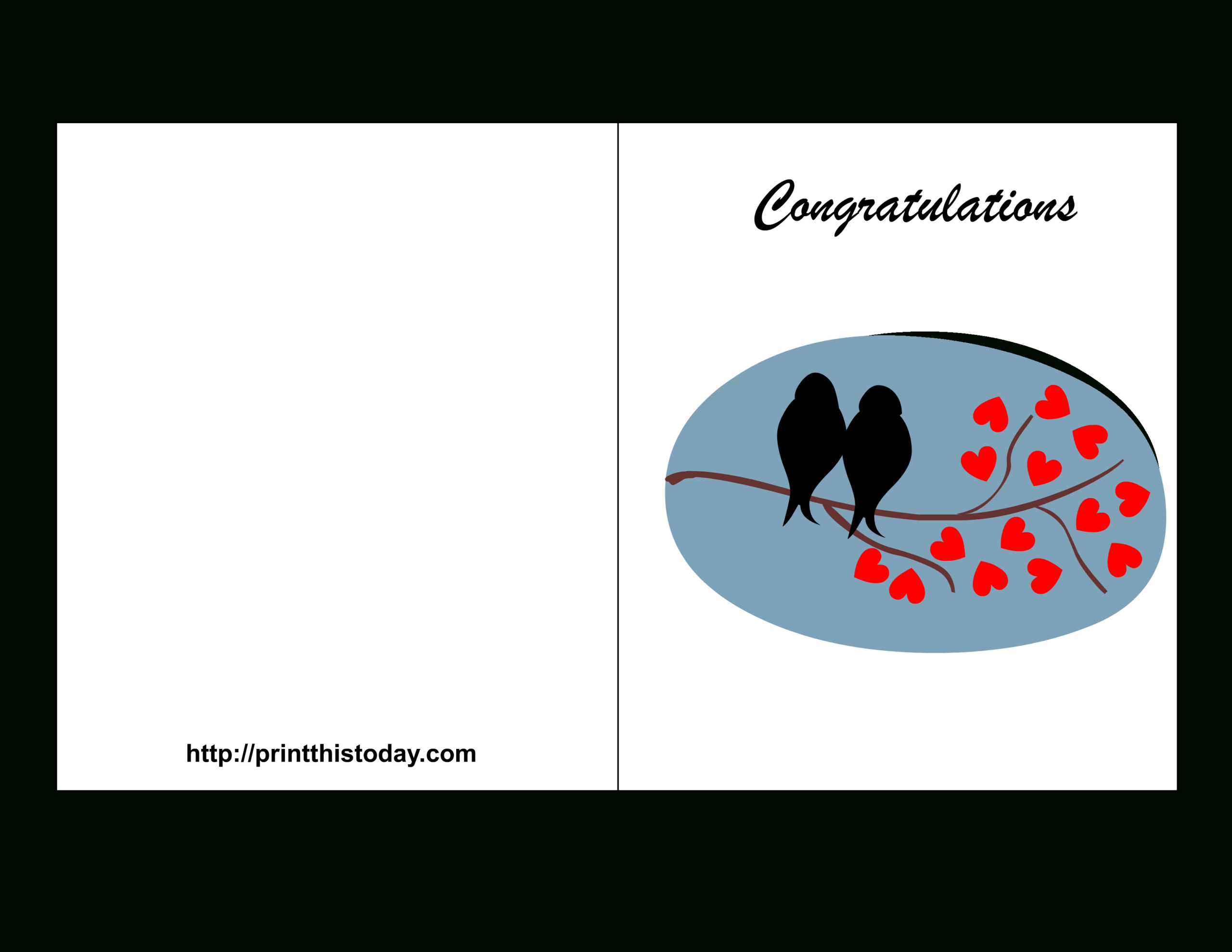 Free Printable Wedding Congratulations Cards for Free Printable Wedding Congratulations Greeting Cards