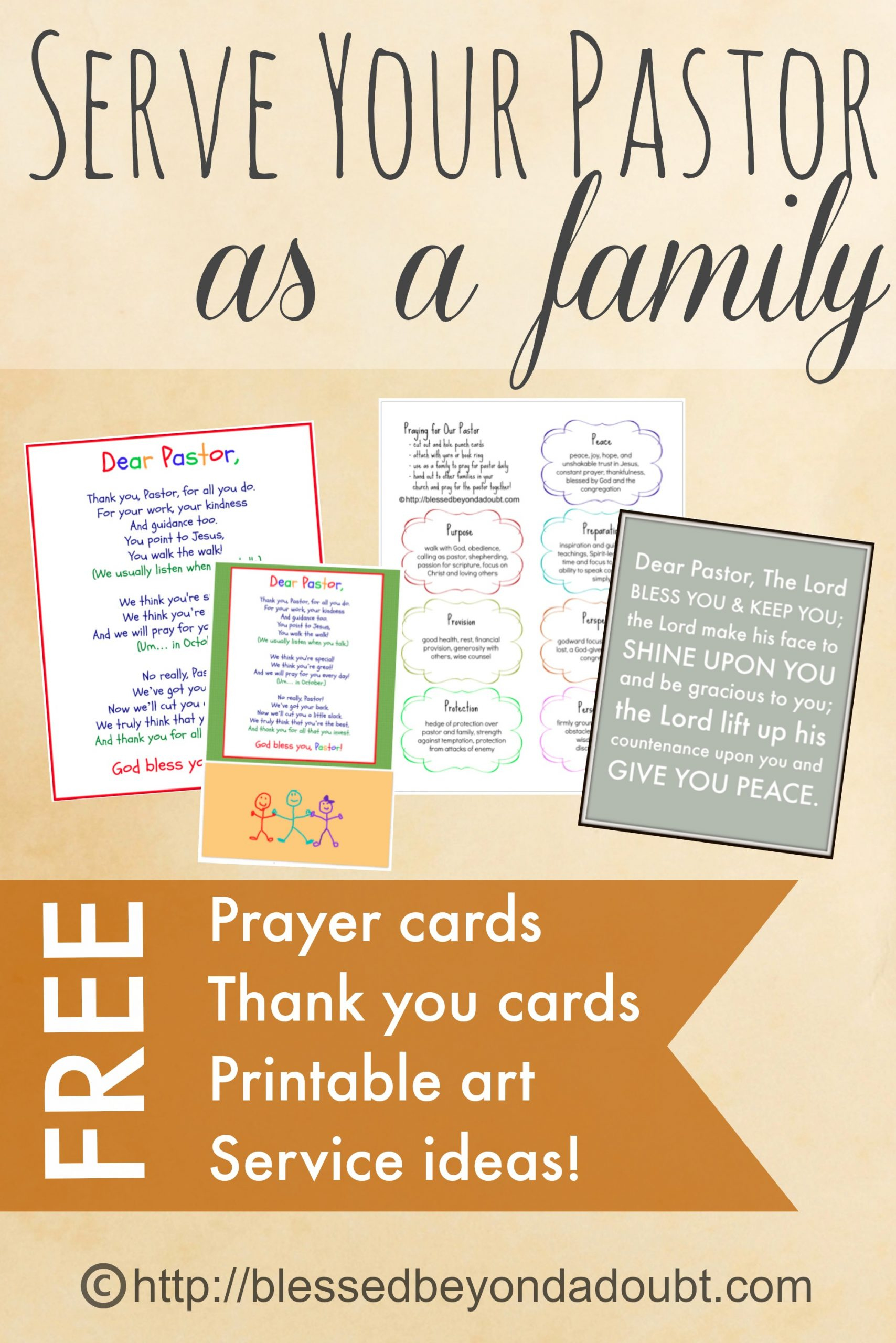 Free Printables For Pastor Appreciation Month! throughout Pastor Appreciation Cards Free Printable