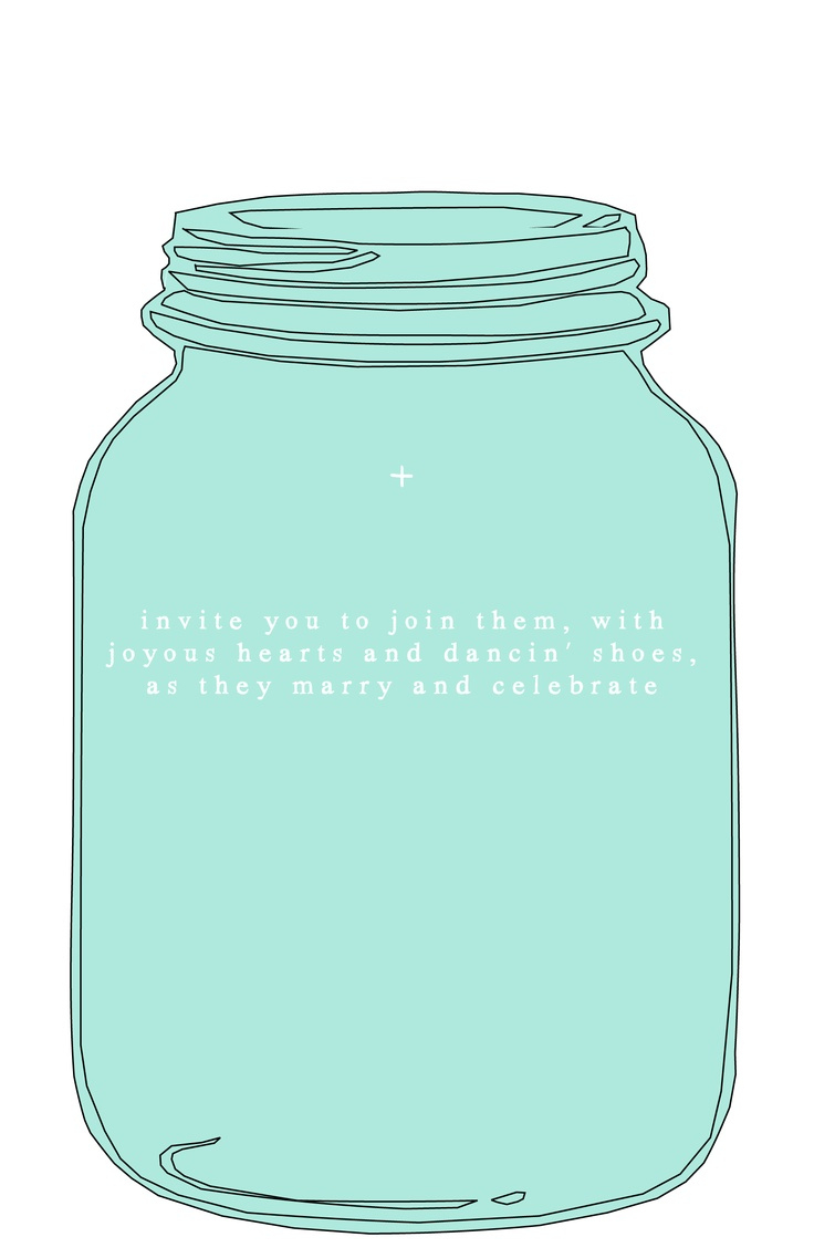 Free Printables - Weddingchicks | Mason Jar Invitations, Free for Free Printable Mason Jar Invitation Template