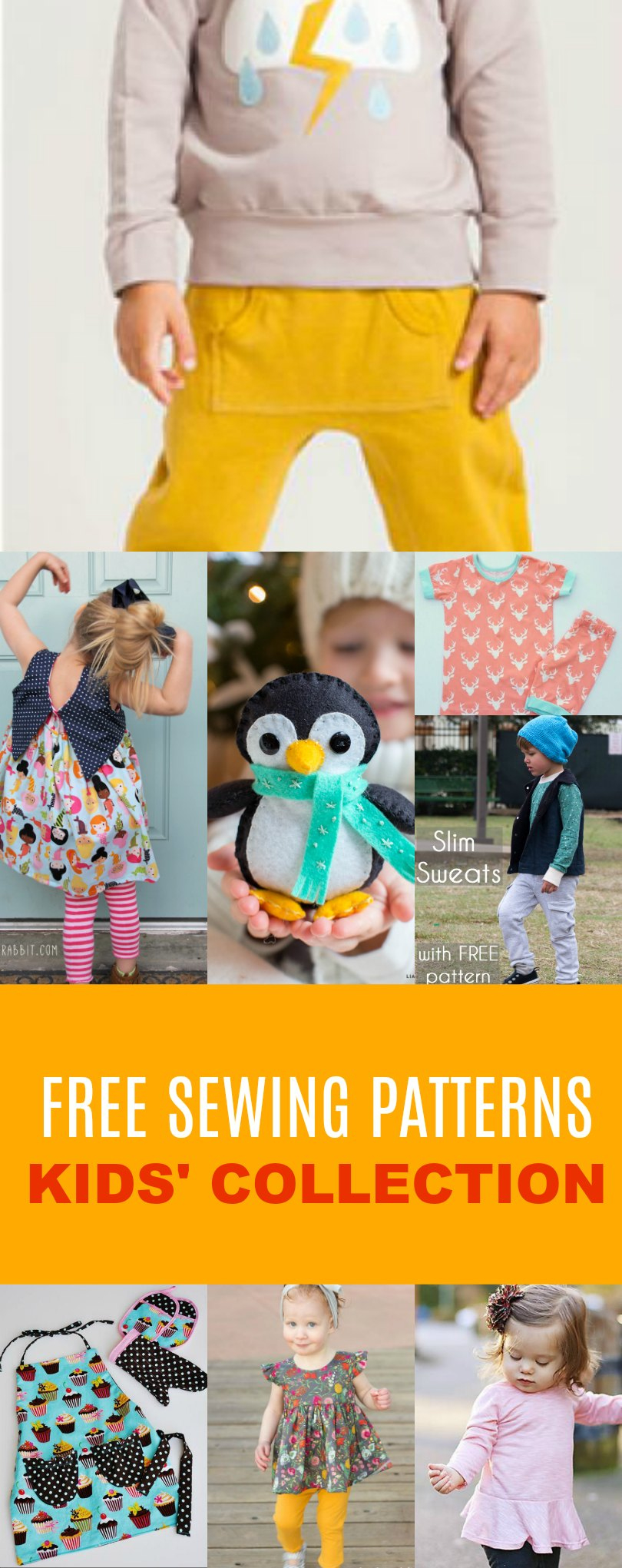 Free Sewing Patterns: Kids&amp;#039; Pattern Collection - On The Cutting throughout Free Printable Sewing Patterns For Kids