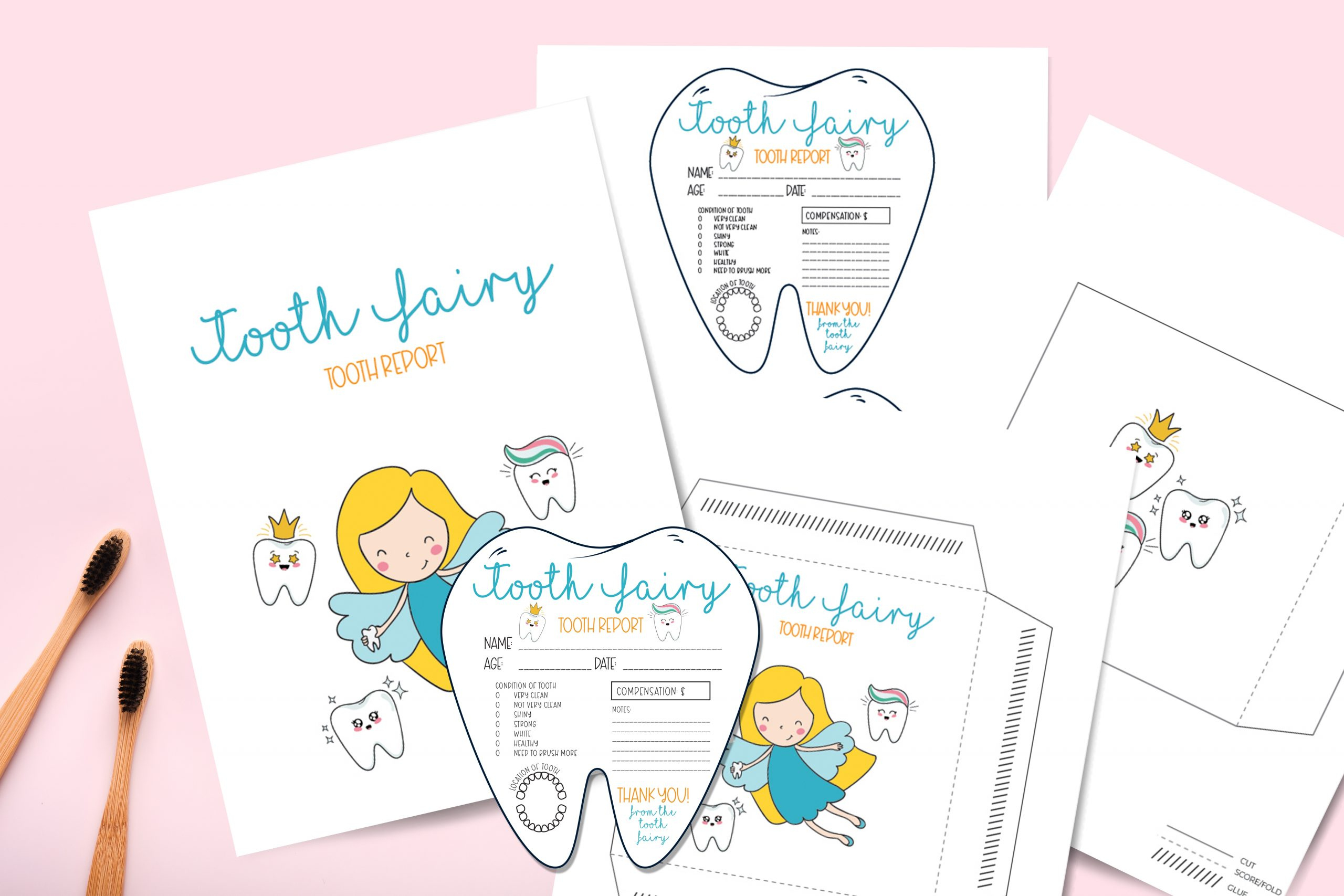 Free Tooth Fairy Printable Note &amp;amp; Receipt For Extra Magic intended for Free Printable Notes From the Tooth Fairy