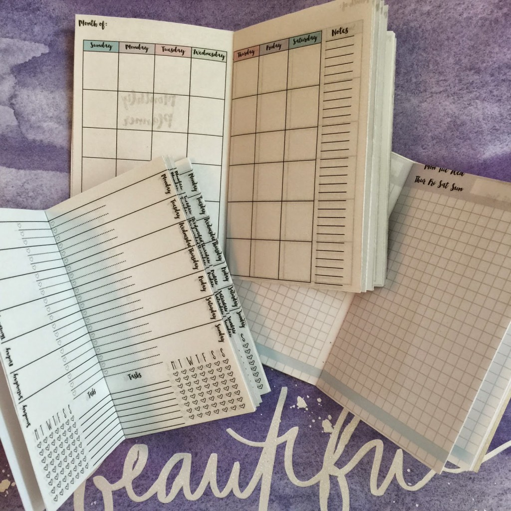 Free Traveler'S Notebook Inserts Printables (Monthly, Weekly for Free Printable Traveler&amp;#039;s Notebook Inserts