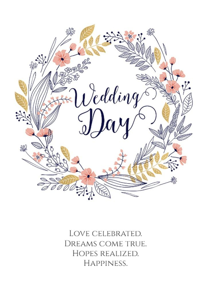 Free Wedding Congratulations Card (Free) | Greetings Island with regard to Wedding Wish Cards Printable Free