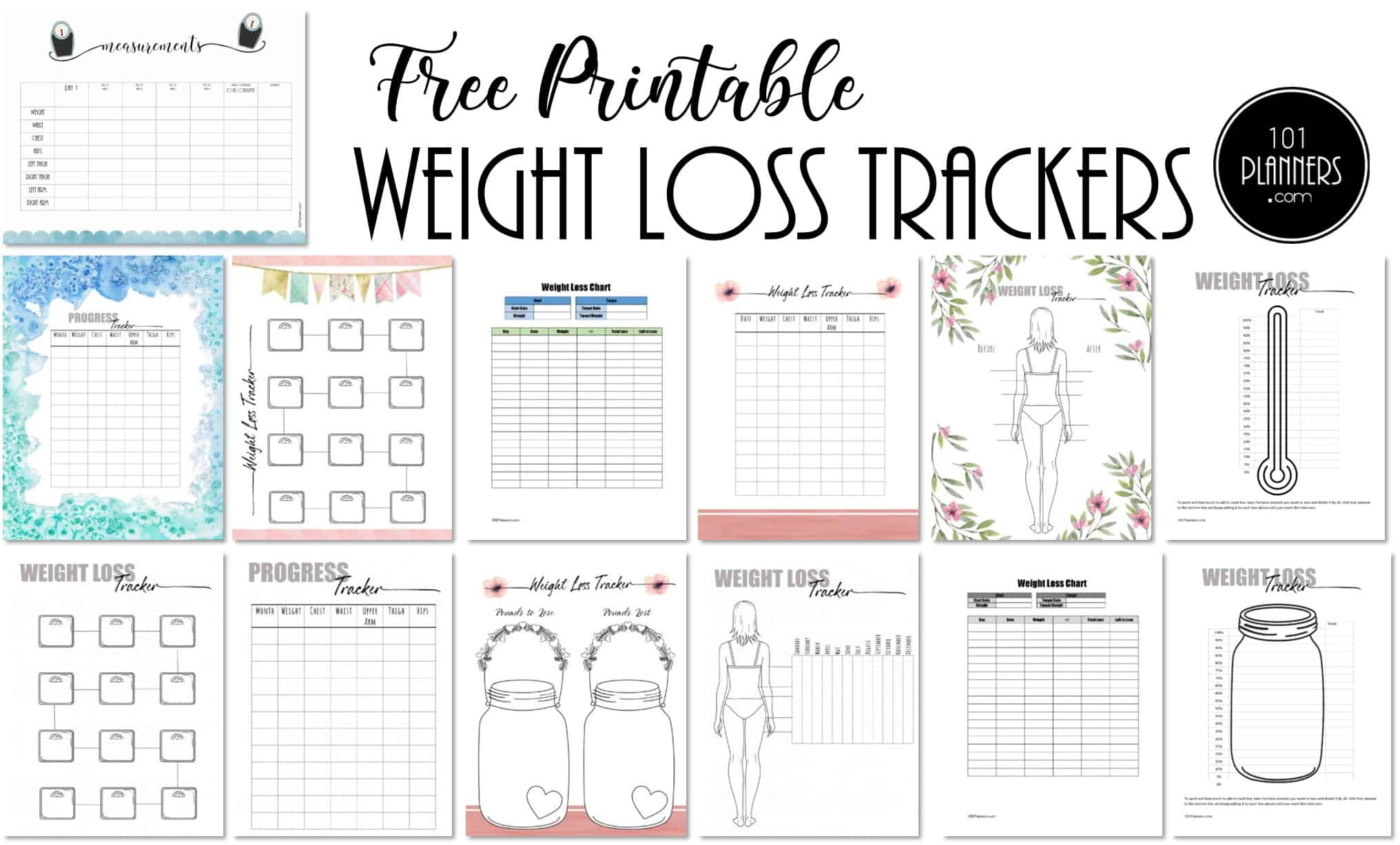 Free Weight Loss Tracker Printable | Customize Before You Print inside Printable Weight Loss Charts Free