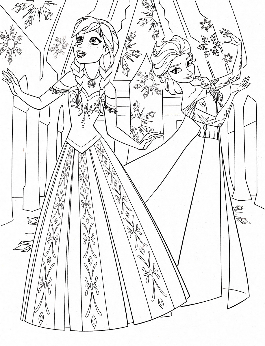 Frozen To Print For Free - Frozen Kids Coloring Pages throughout Free Printable Frozen Coloring Pages