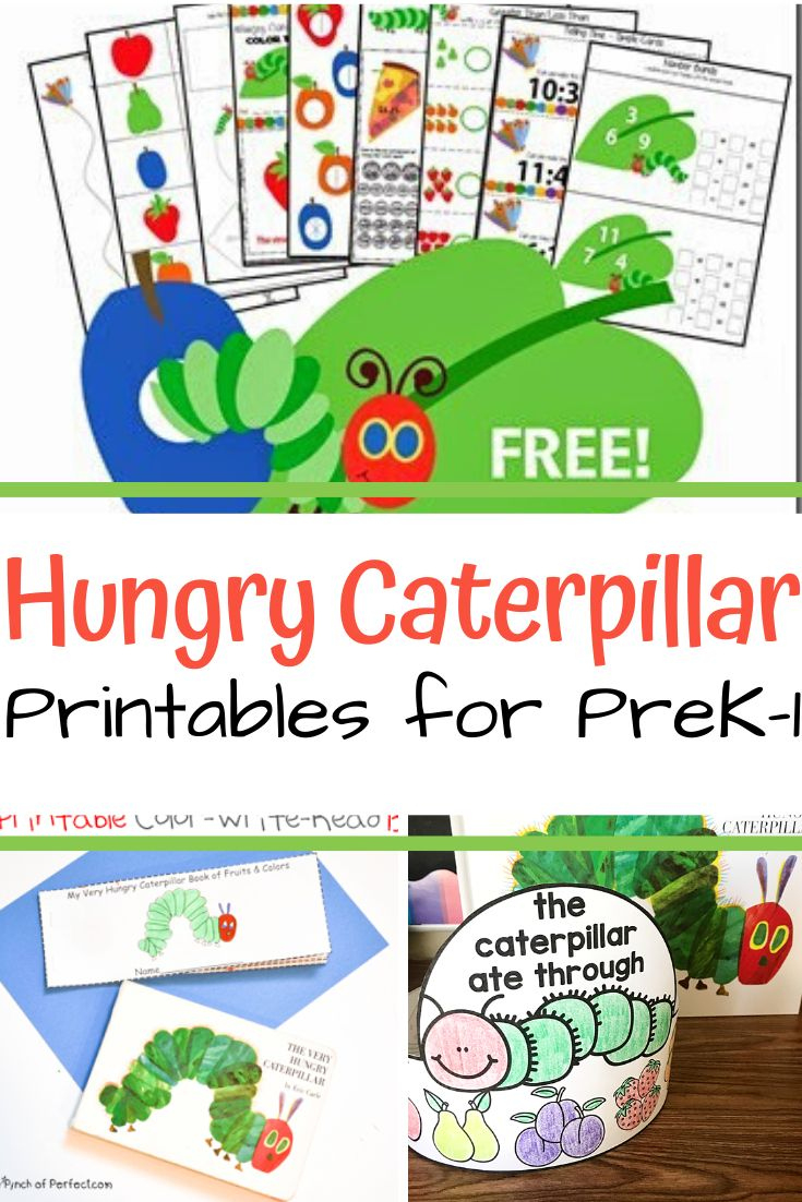 Fun And Educational Very Hungry Caterpillar Printables within The Very Hungry Caterpillar Free Printables