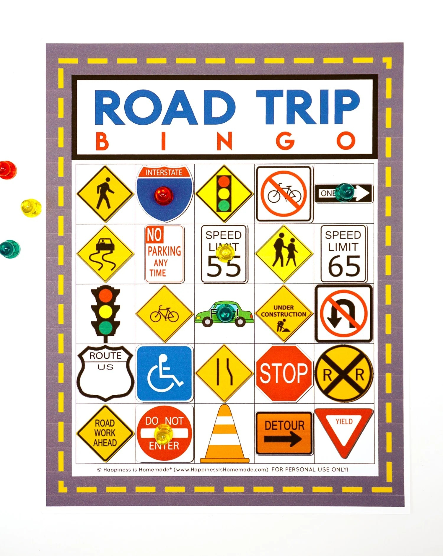 Games For Road Trips Printables regarding Free Printable Car Ride Games