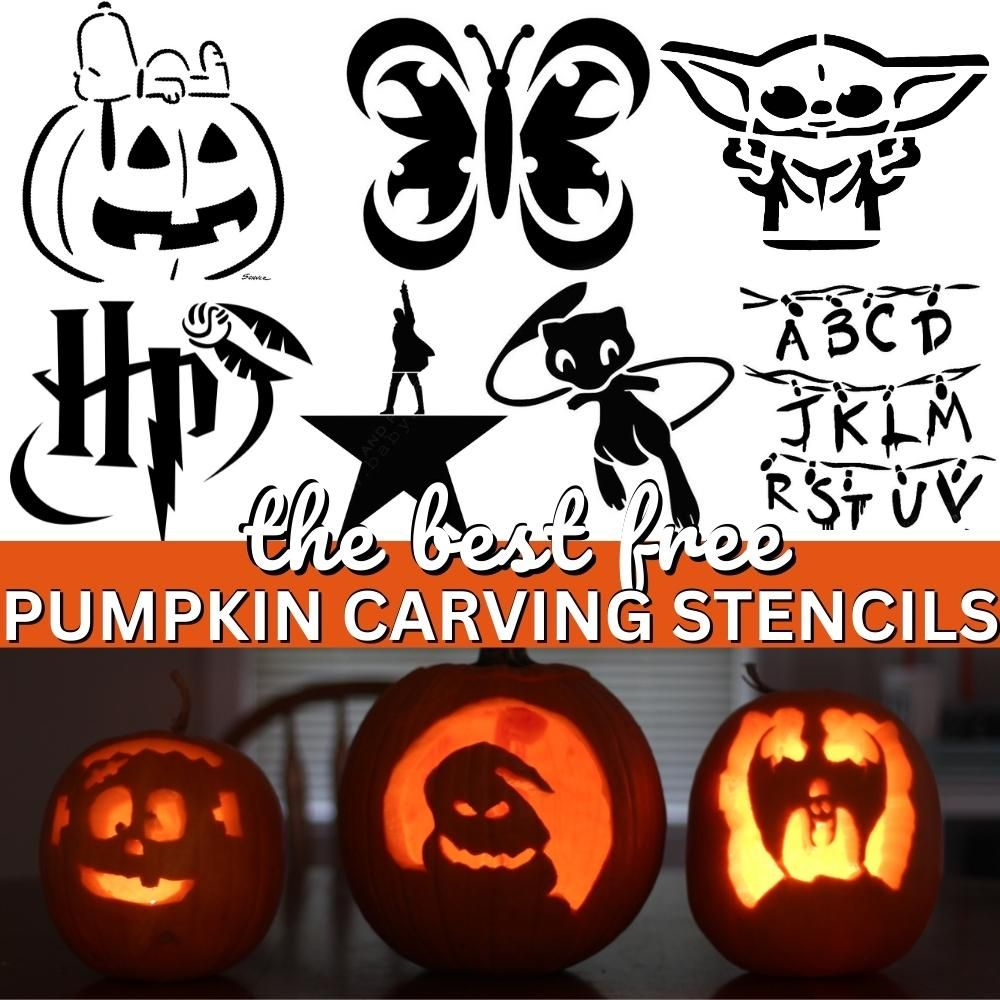 Get Crafty With Free Printable Pumpkin Carving Stencils within Pumpkin Carving Patterns Free Printable