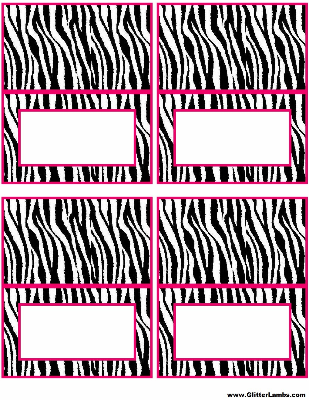 Gorgeous Zebra Party Free Printable Kit. - Oh My Fiesta! In English within Zebra Invitations Printable Free