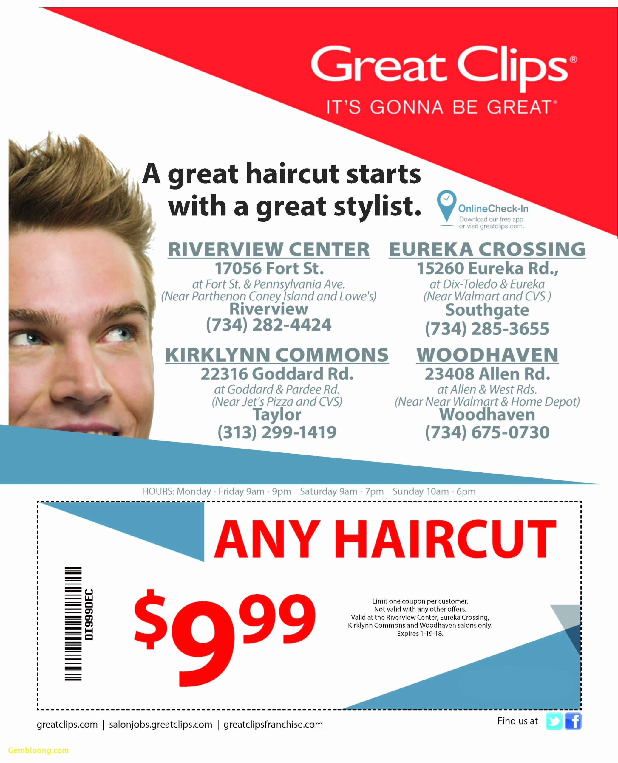 Great Clips Coupon Printable inside Sports Clips Free Haircut Printable Coupon