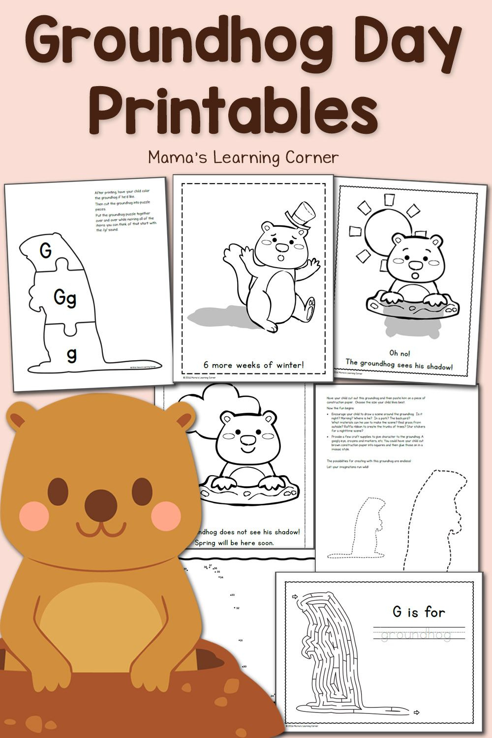 Groundhog Activities And Worksheets | Groundhog Day Activities throughout Free Printable Groundhog Day Booklet