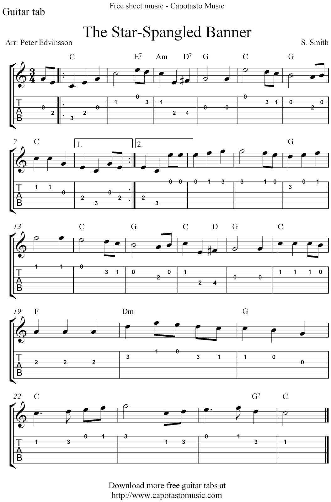 Guitar Tabs, Acoustic Guitar Lessons, Music Guitar intended for Free Guitar Sheet Music For Popular Songs Printable