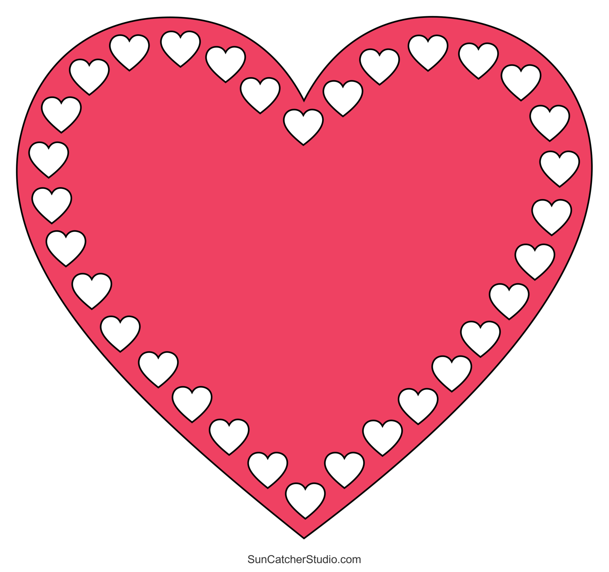 Heart Patterns (Free Printable Valentines Day Clip Art) – Diy pertaining to Free Printable Valentine&amp;amp;#039;s Day Stencils