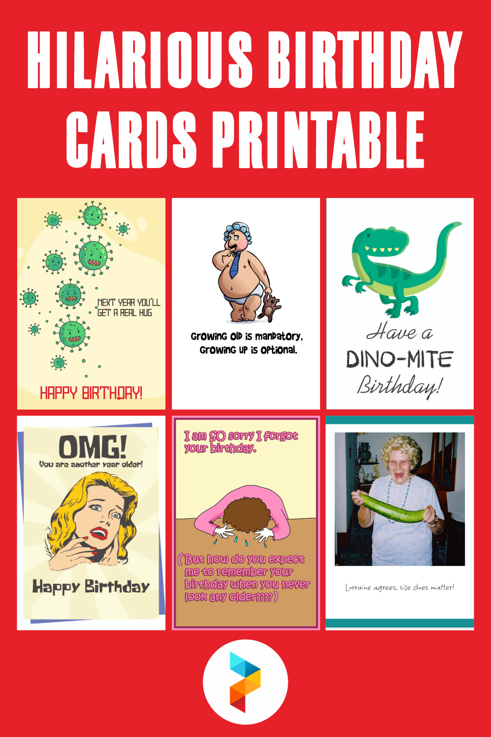 Hilarious Birthday Cards Printable | Birthday Card Printable for Free Funny Printable Cards