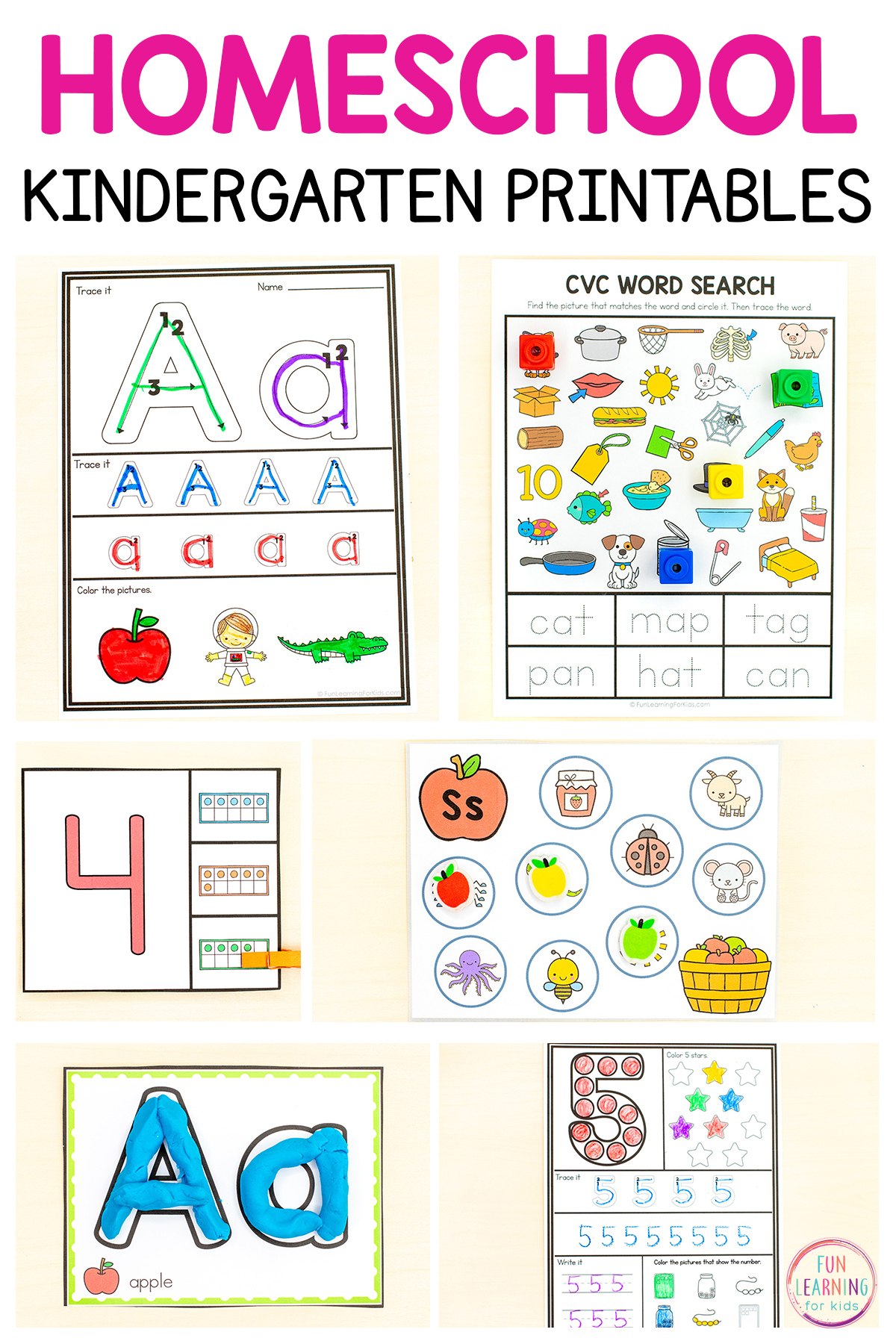 Homeschool Printables For Kindergarten throughout Free Homeschool Printable Worksheets