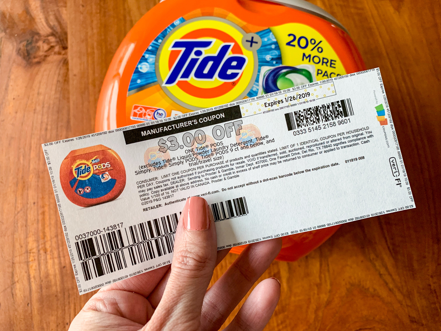 Hot* $3 Off Tide Pods Printable Coupon (Available For 7 Days Only for Tide Coupons Free Printable