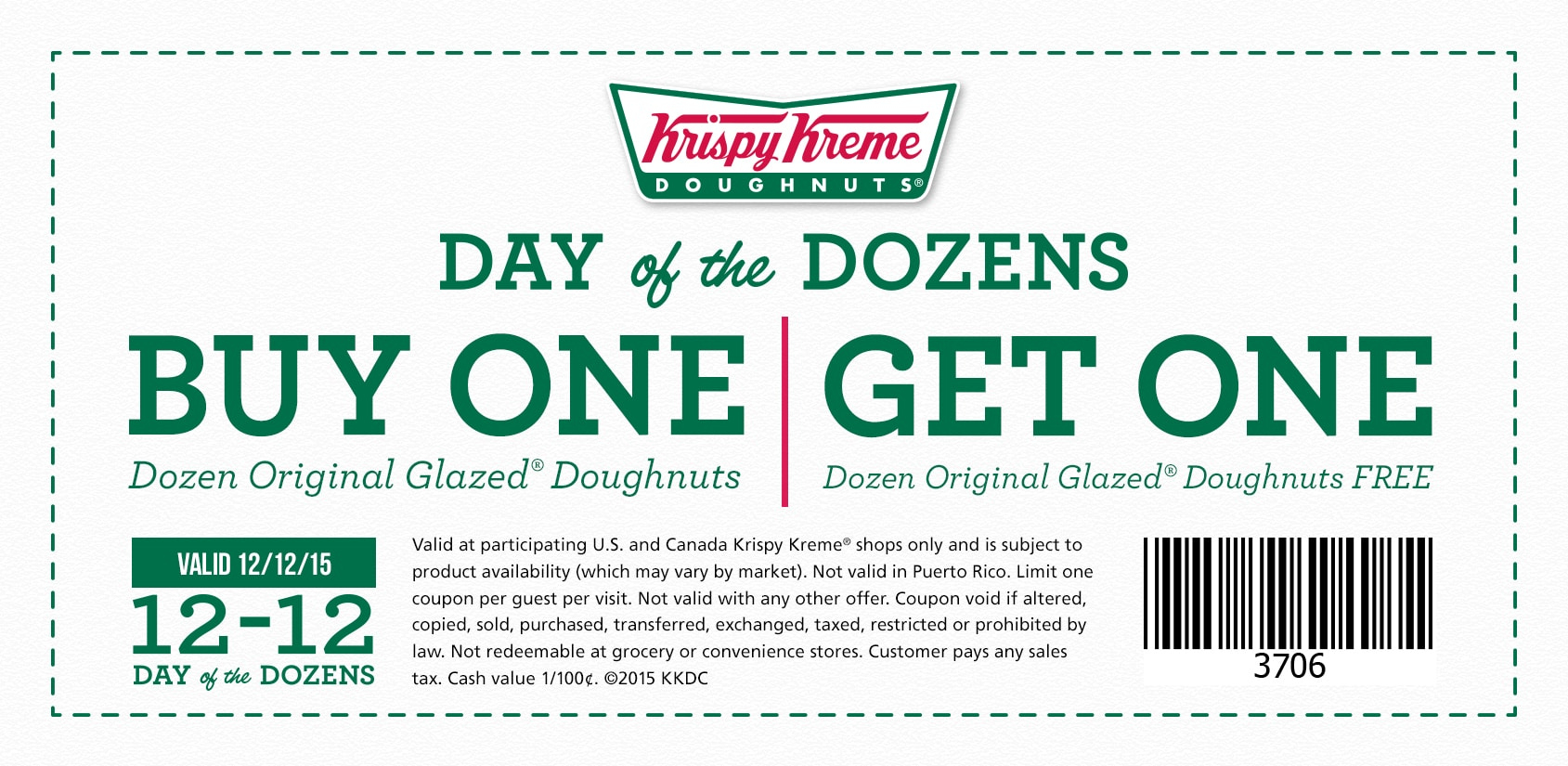 How And Where To Get A Free Dozen Krispy Kreme Donuts This Weekend intended for Free Printable Krispy Kreme Coupons
