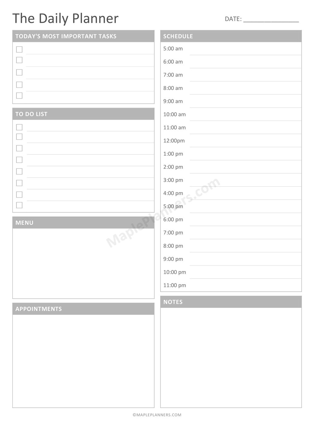 How To Print Half Size (5.5&amp;quot;X8.5&amp;quot;) Planner Printables Back To Back throughout Free Printable 5.5 X8 5 Planner Pages