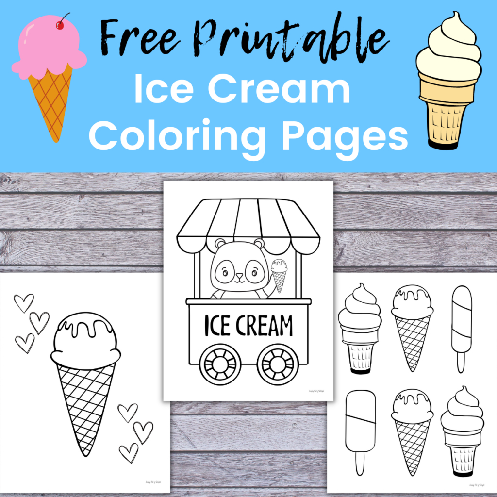 Ice Cream Printables And Activities For Preschoolers (So Fun with Free Printable Ice Cream Worksheets