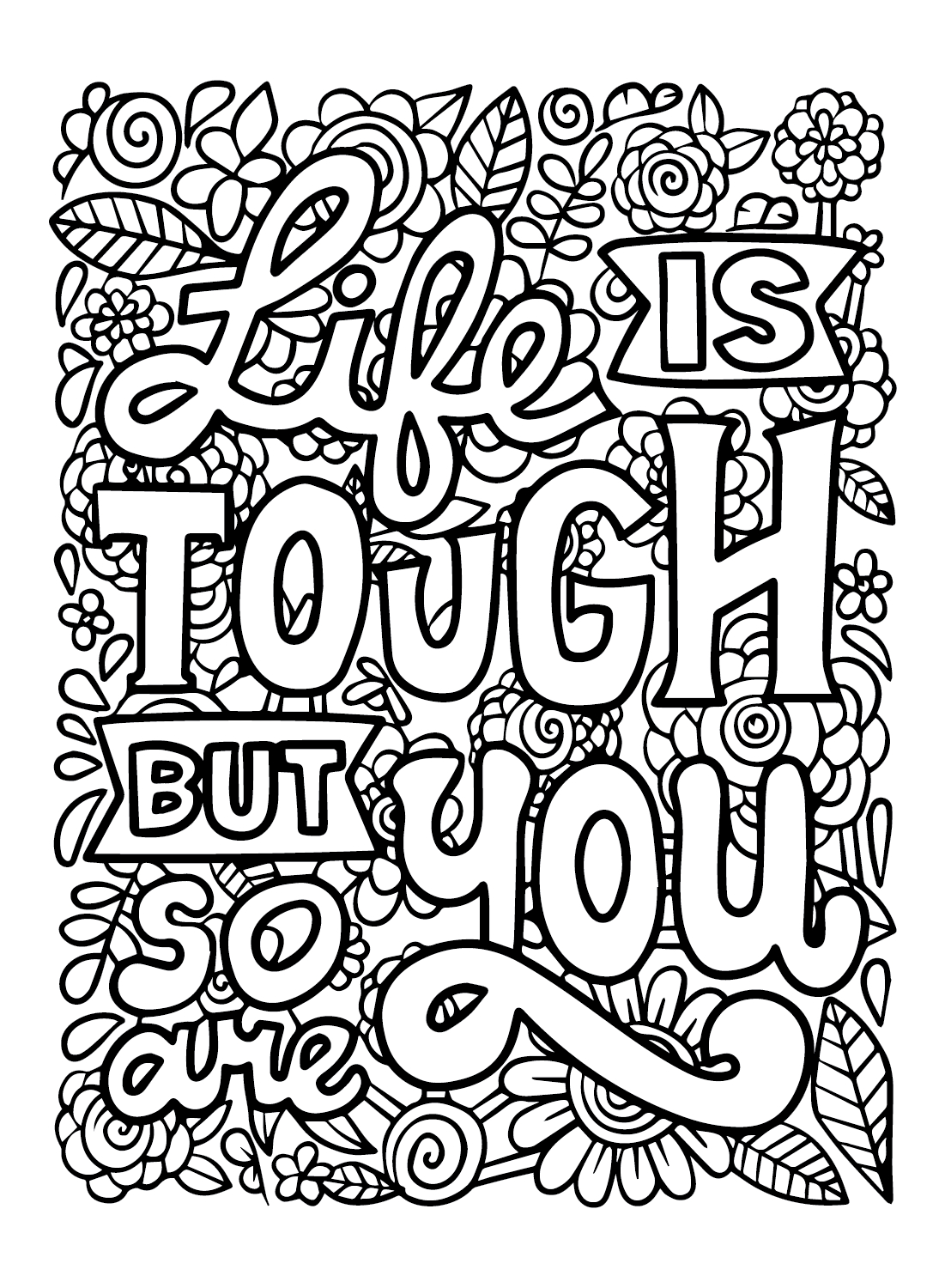 Inspirational Coloring Pages Printable For Free Download regarding Free Printable Inspirational Coloring Pages