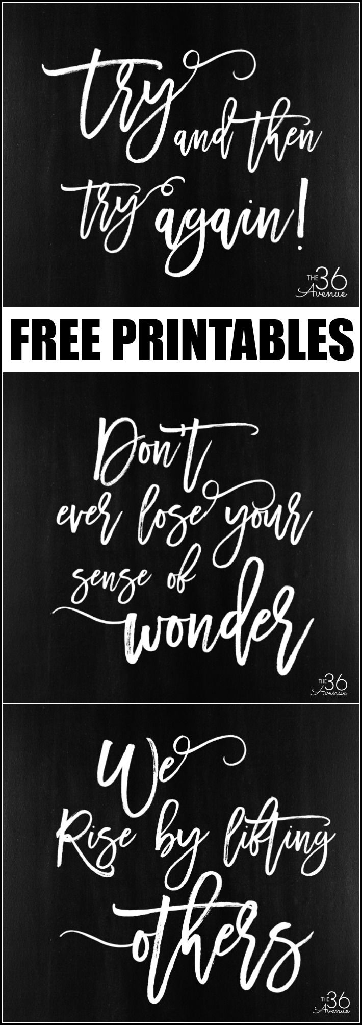 Inspirational Quote Printables | Printable Inspirational Quotes regarding Free Printable Quote Stencils