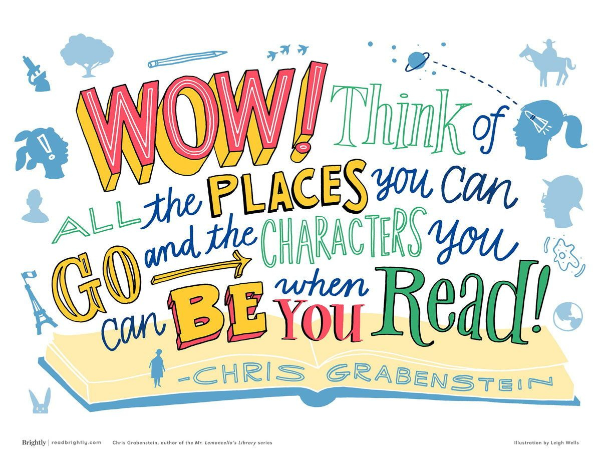 Inspirational Reading Quote Posters For Kids inside Literacy Posters Free Printable