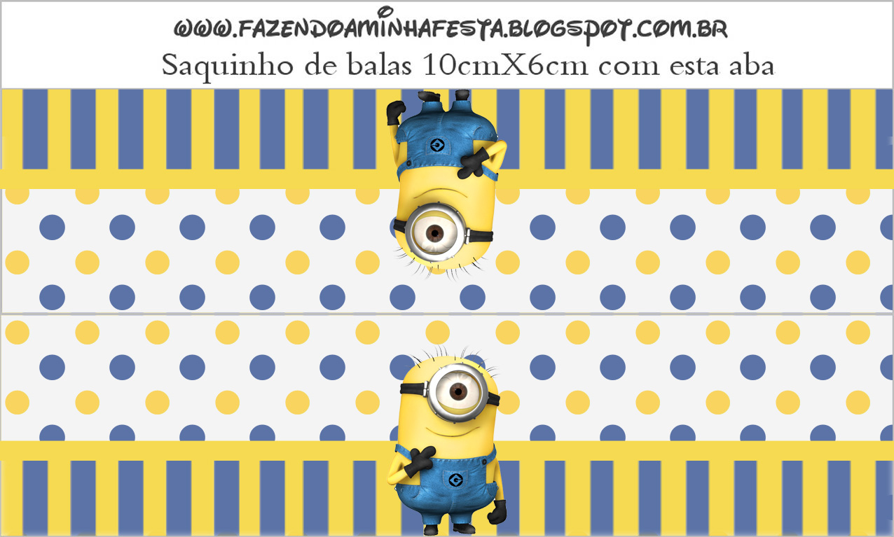 Inspired In Minions: Free Printable Labels. - Oh My Fiesta! In English for Free Printable Minion Food Labels