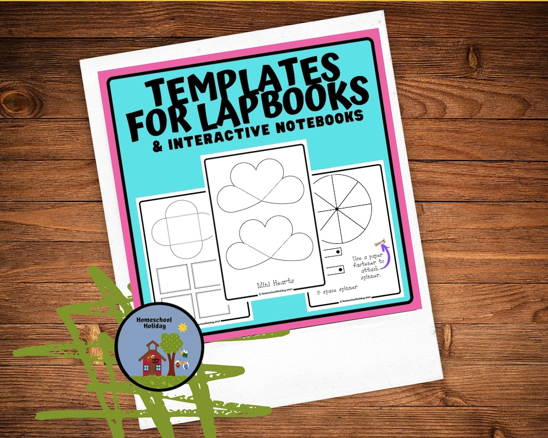 Interaktives Notebook &amp;amp; Lapbook Template Pack Homeschool Curriculum - Etsy.de throughout Free Printable Lapbook Templates