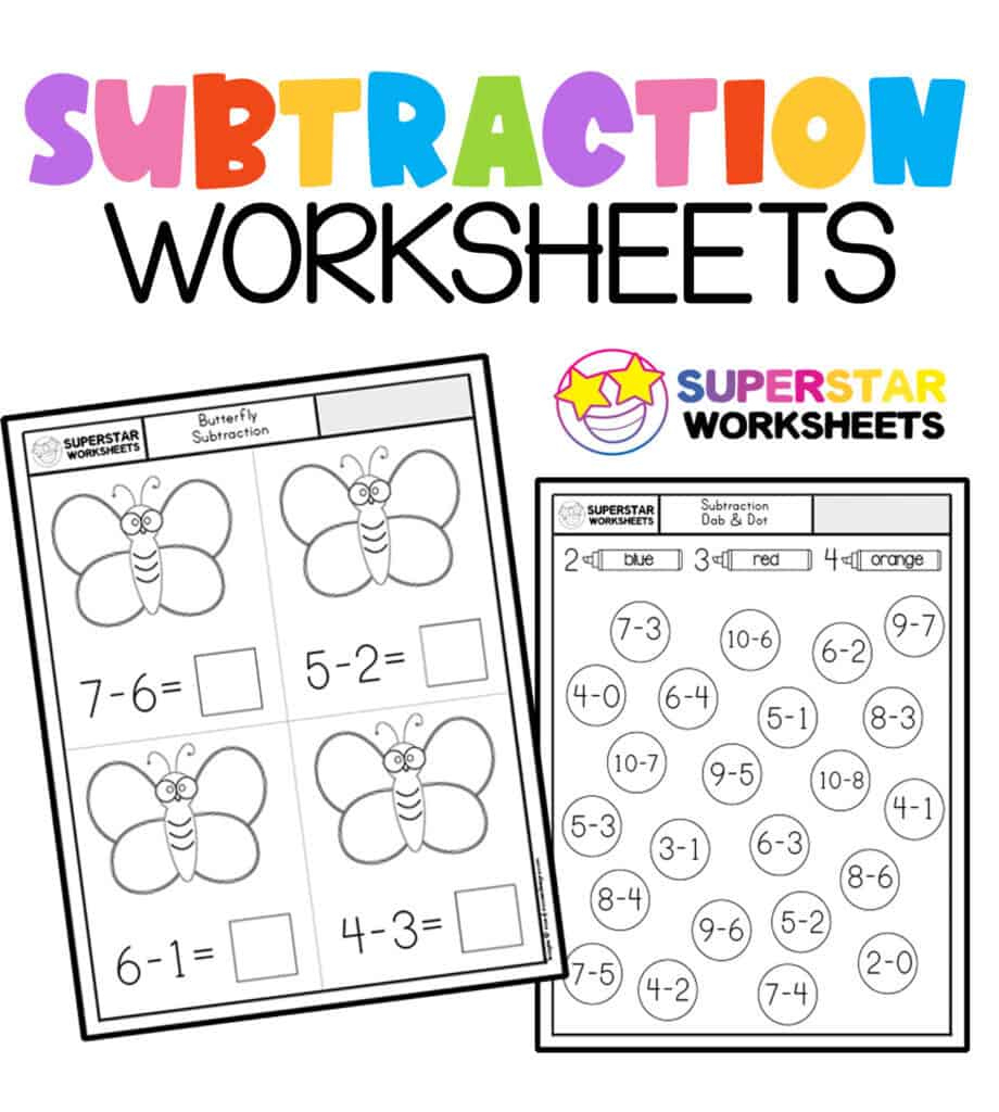 Kindergarten Math Worksheets - Superstar Worksheets with Free Printable Kindergarten Math Activities