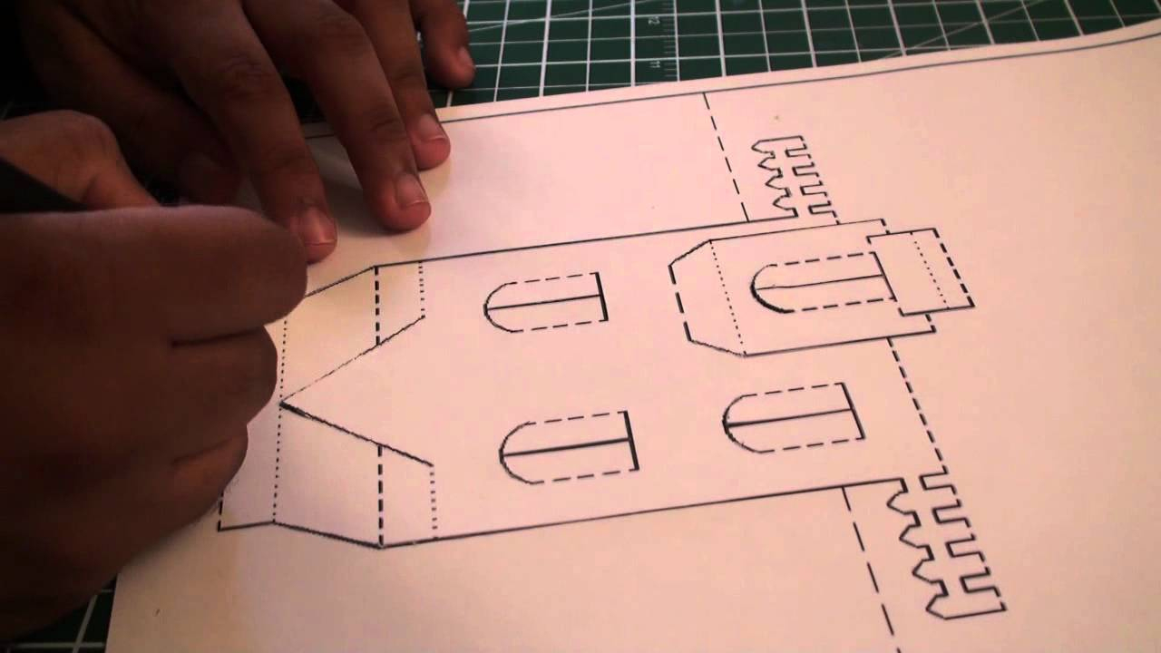 Kirigami Pop Up House | Free Template (Paper Craft)! within Kirigami Free Printable Patterns