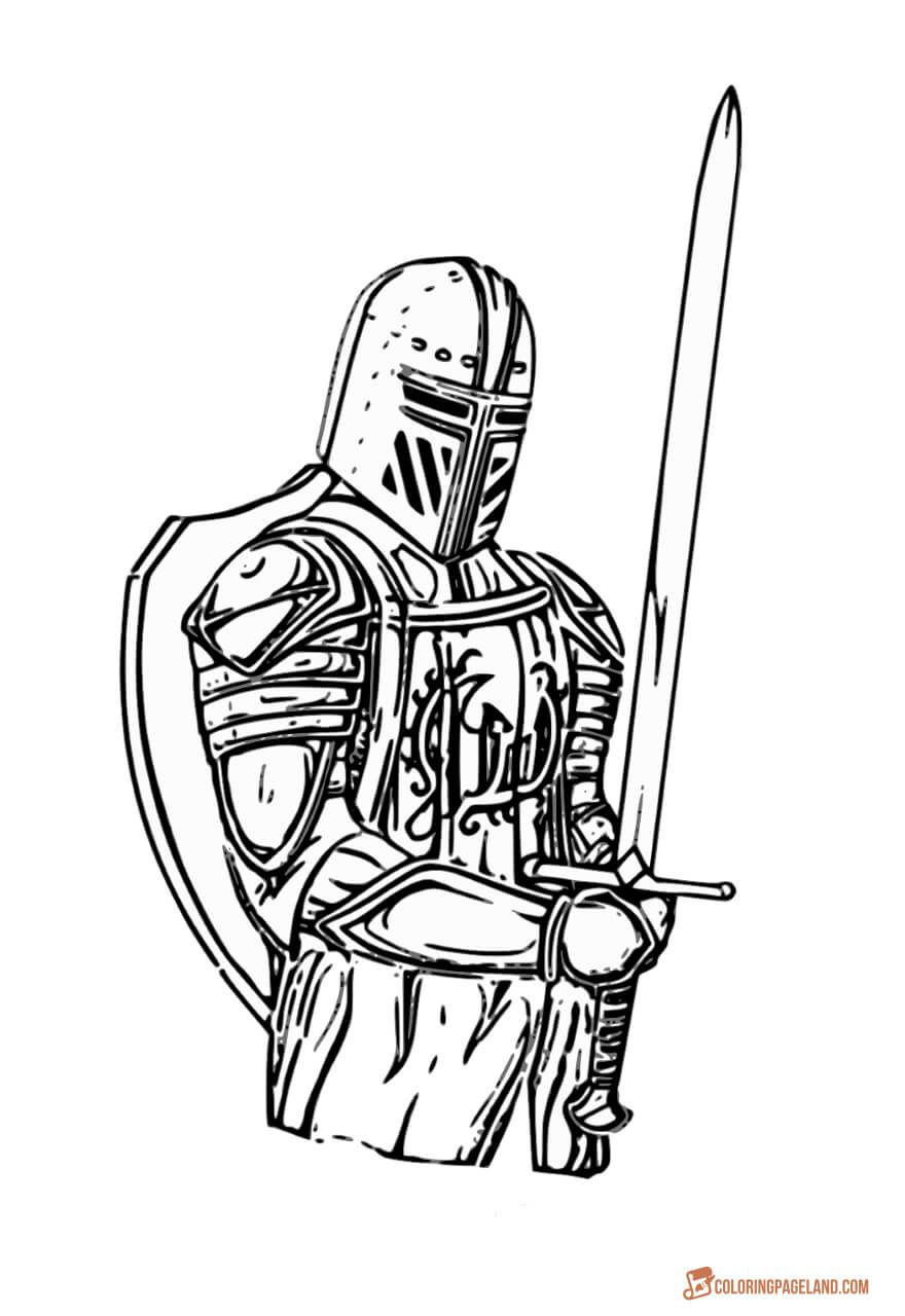 Knights Coloring Pictures - Download And Print Out For Free pertaining to Free Printable Pictures Of Knights