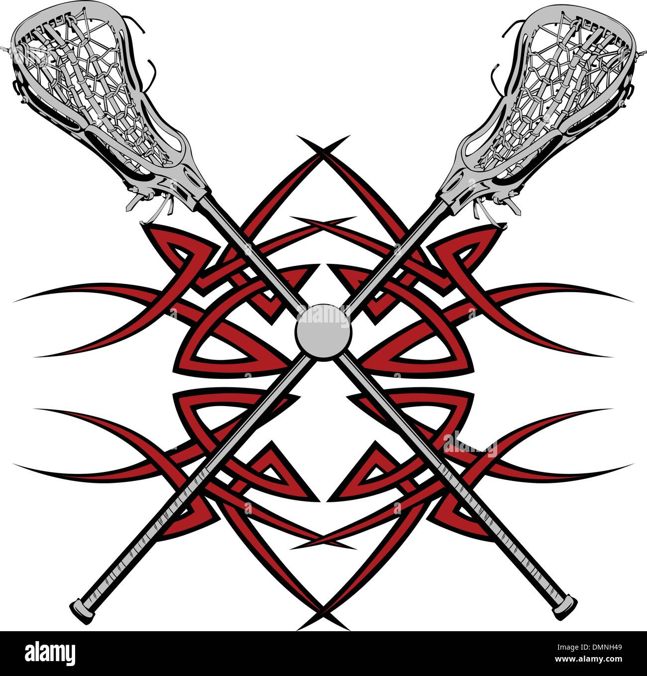 Lacrosse Stick With Ball Stock Vector Images - Alamy for Free Printable Lacrosse Images