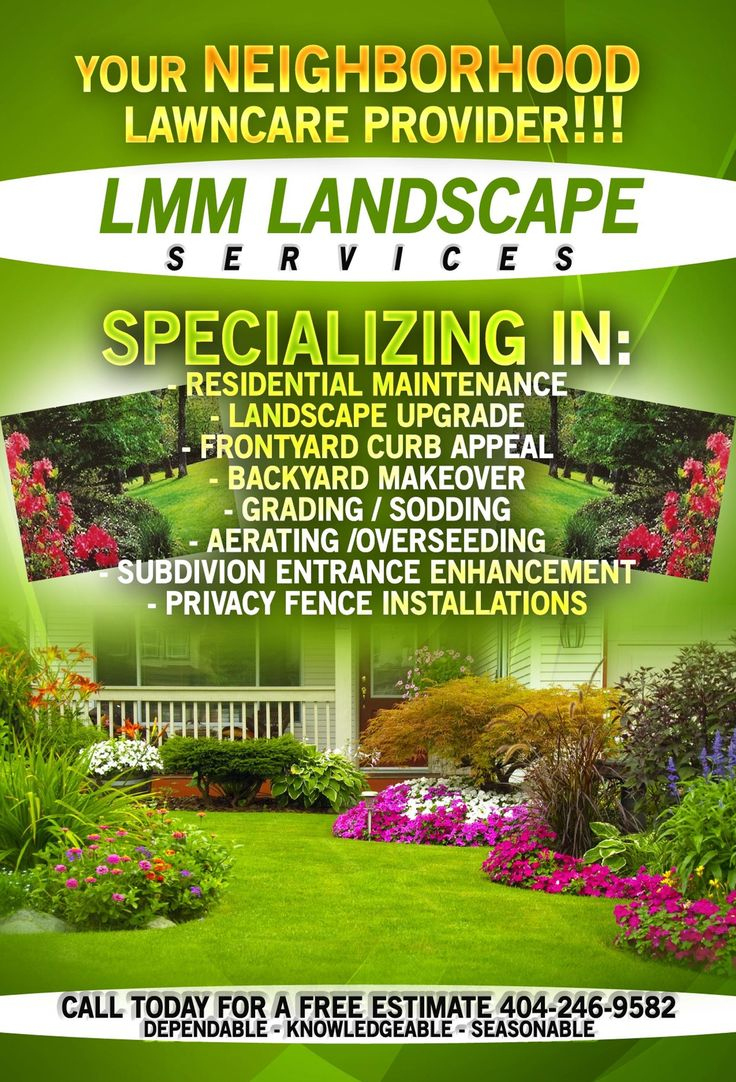 Landscaping Flyer Template Free Design (11+ Fresh Ideas) | Lawn with regard to Free Printable Landscaping Flyers