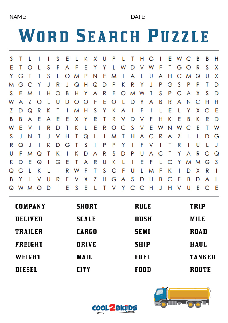 Large Print Word Search Free Printable in Free Printable Large Print Word Search