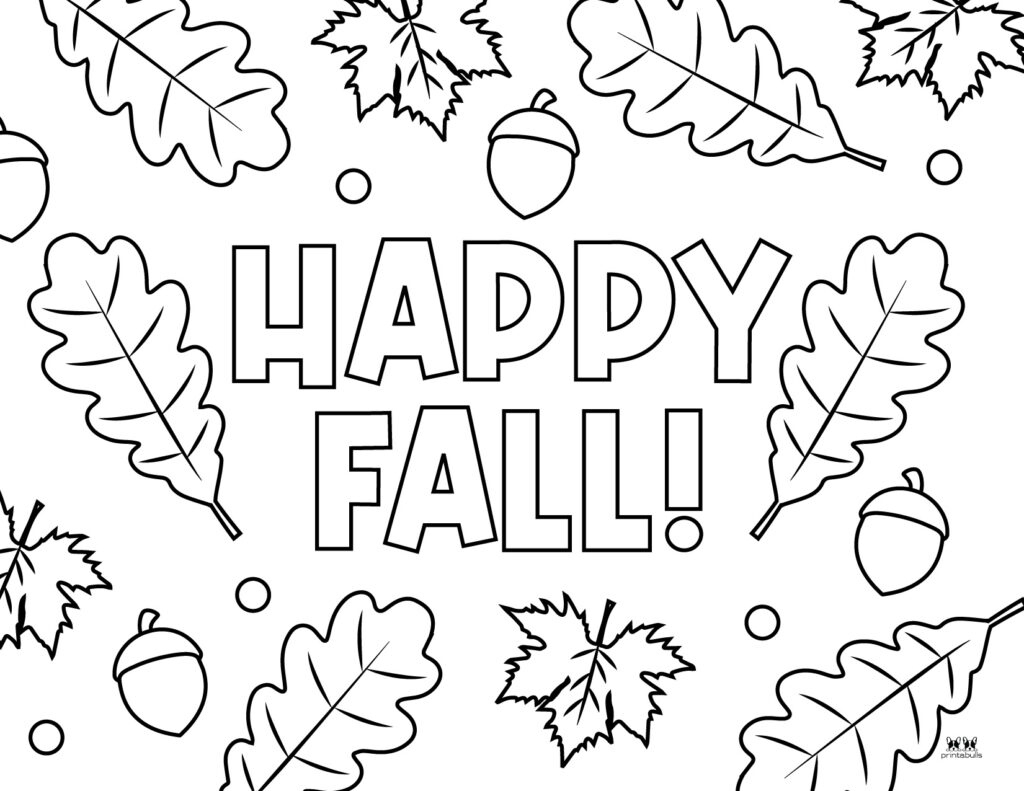 Leaf Outlines, Templates &amp; Coloring Pages - 55 Free Pages for Free Printable Fall Leaves Coloring Pages