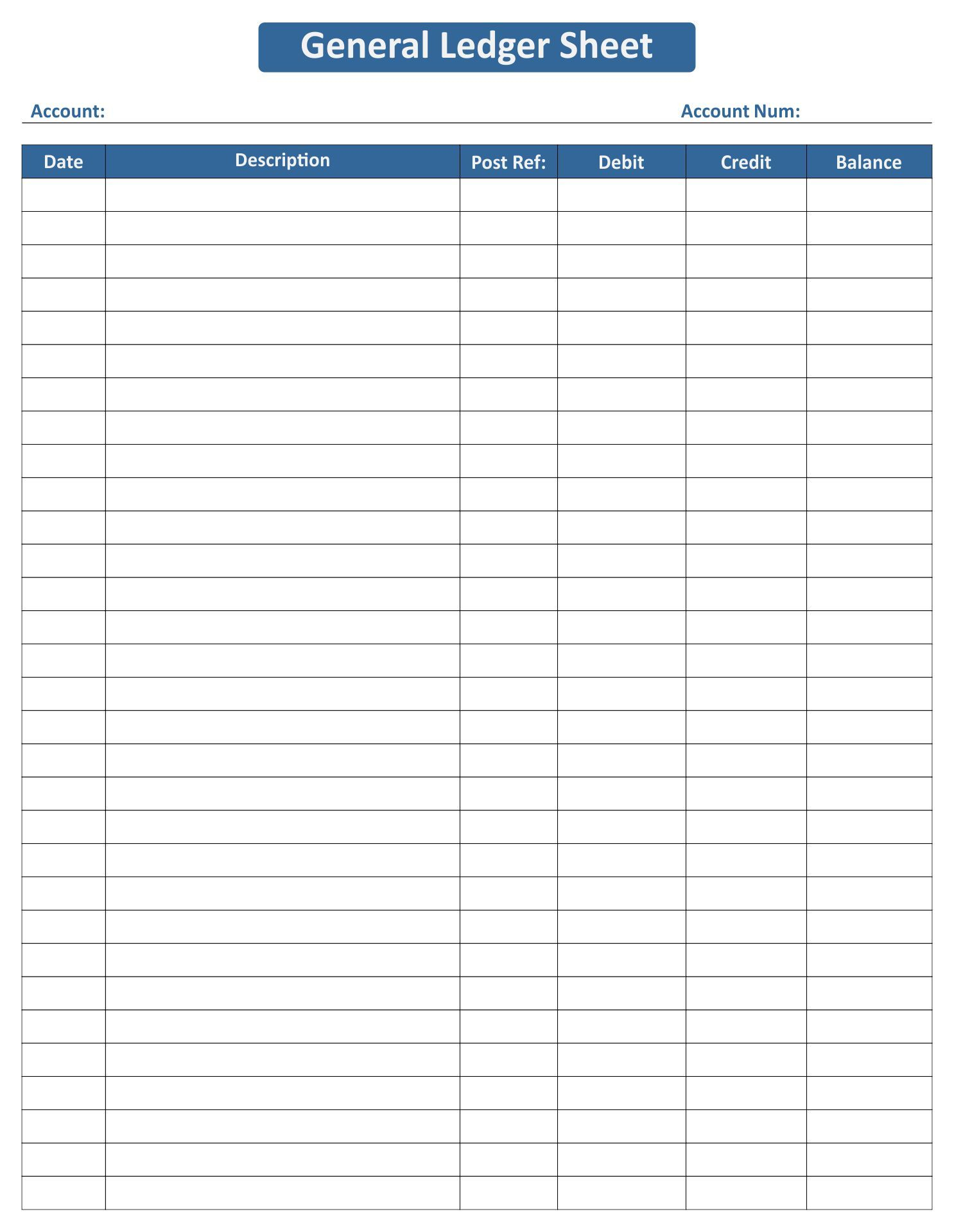 Ledger Balance Sheet - 10 Free Pdf Printables | Printablee intended for Free Printable Ledger Sheets