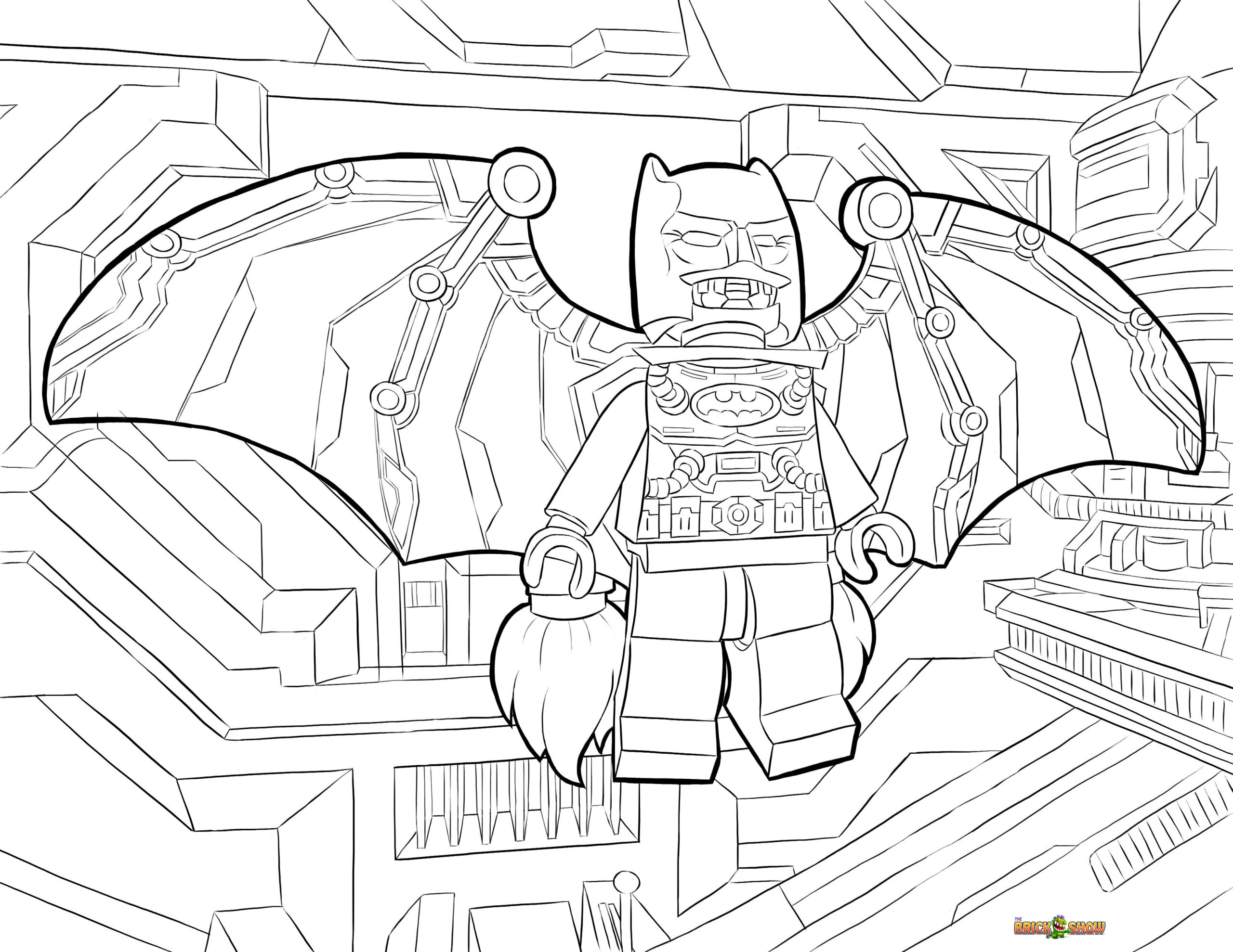 Lego Batman 3: Beyond Gotham Coloring Pages in Free Printable Lego Batman