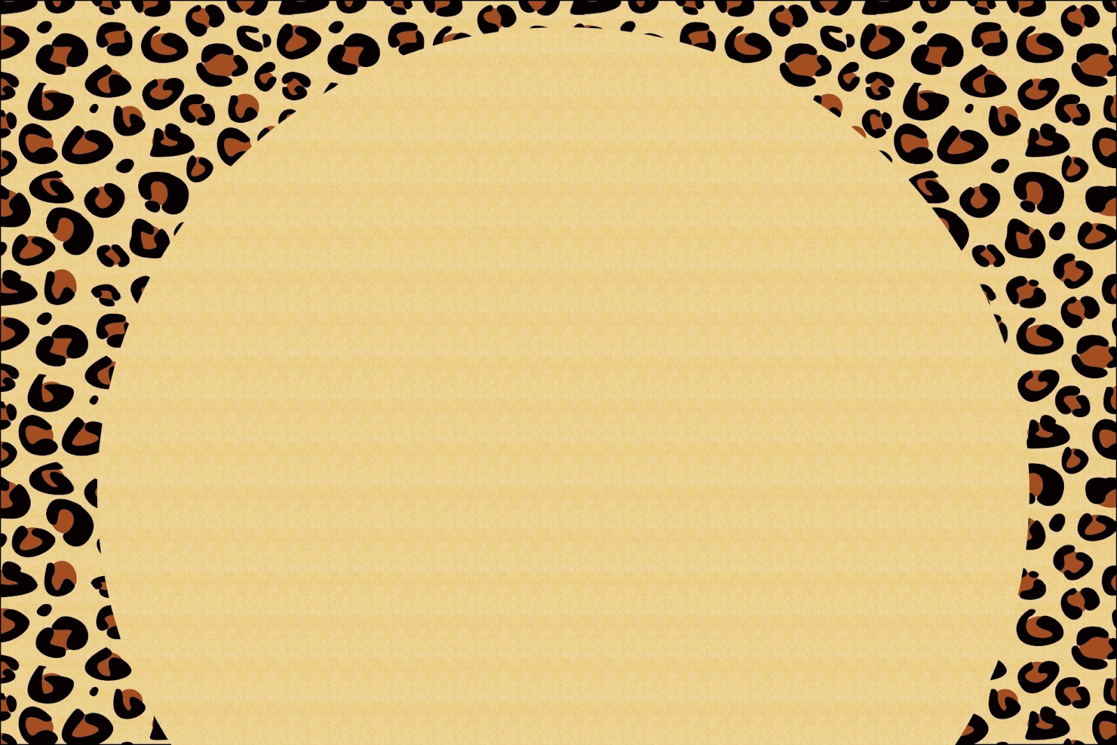 Leopard Prints: Free Printable Invitations. | Oh My Fiesta For Ladies! with Free Printable Animal Print Birthday Invitations