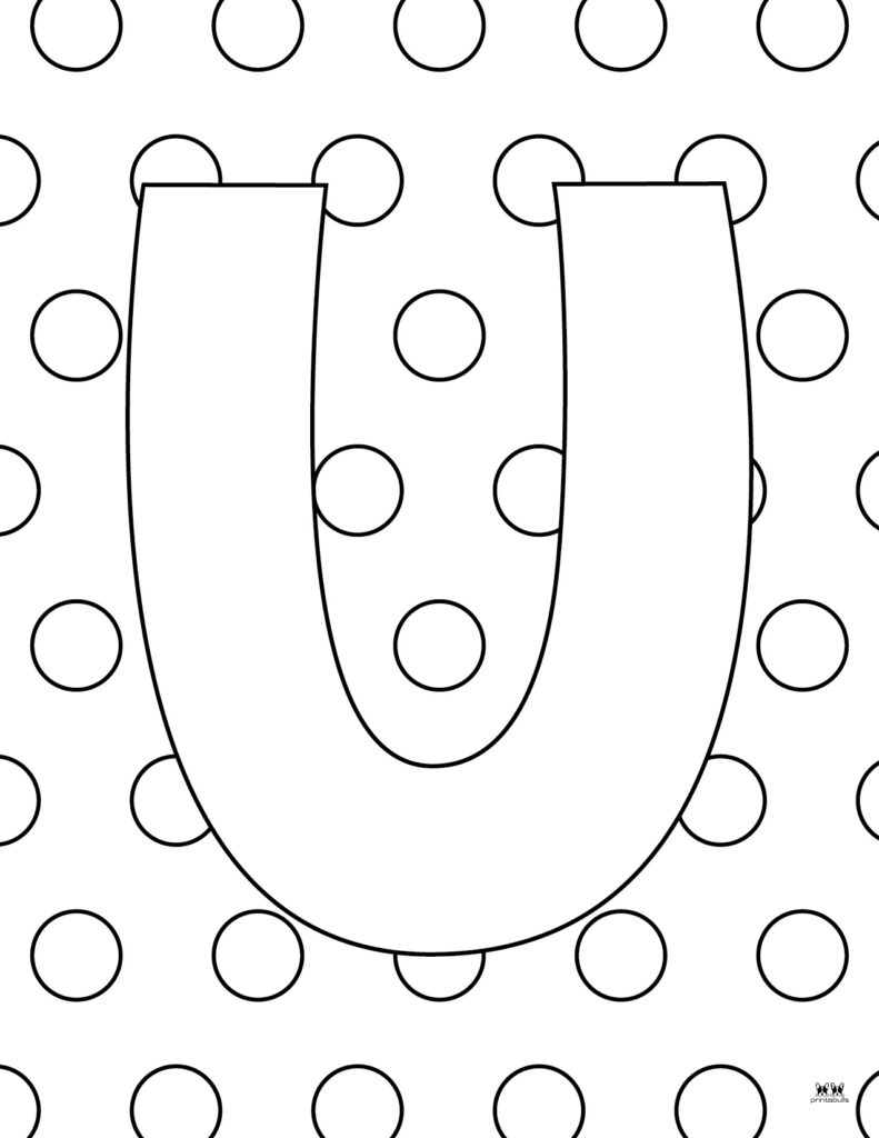 Letter U Coloring Pages - 15 Free Pages | Printabulls in Free Printable Letter U Coloring Pages