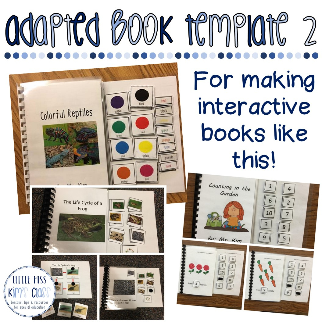 Little Miss Kim&amp;#039;S Class: Free Editable Adapted Book Templates For within Free Adapted Books Printable